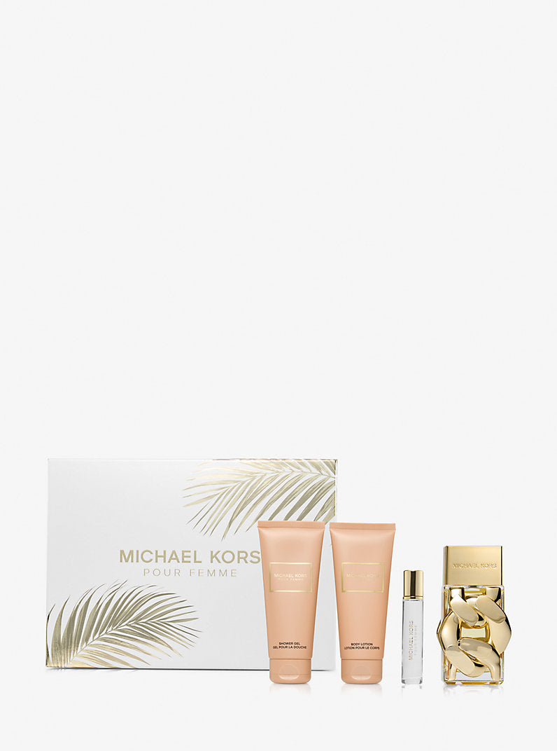 MICHAEL KORS SEXY AMBER 4PC GIFT SET