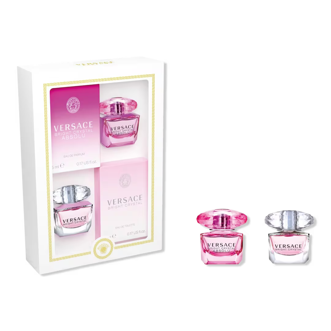 VERSACE BRIGHT CRYSTAL MINI SET